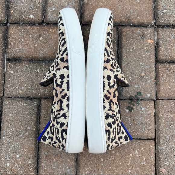 Rothy’s Women’s Retired Camo Cat Leopard Original Slip On Sneaker 6 - Picture 2 of 7